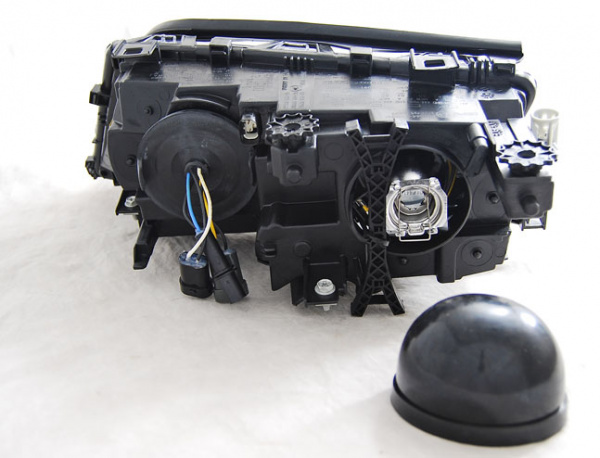 LED Angel Eyes Scheinwerfer für BMW 3er E46 01-05 chrom Set